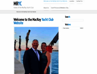 macrayyachtclub.com screenshot