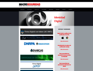 macroseguridad.net screenshot
