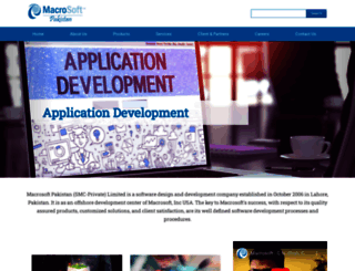 macrosoftpakistan.com screenshot