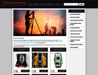 macrosurveying.com screenshot