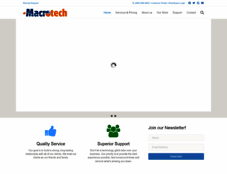 macrotech.com screenshot