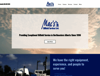 macsoilfieldservices.ca screenshot