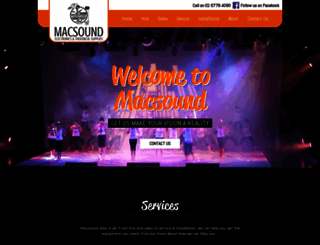macsound.com.au screenshot