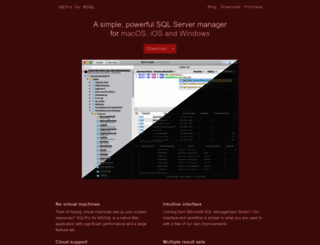 macsqlclient.com screenshot