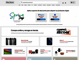 macstoreonline.com.mx screenshot
