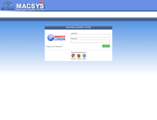 macsys2.machung.ac.id screenshot