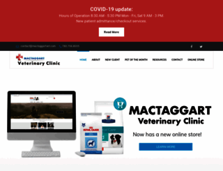 mactaggartvet.com screenshot