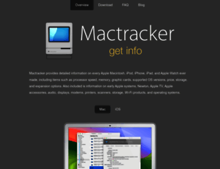mactracker.ca screenshot
