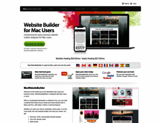 macwebsitebuilder.com screenshot