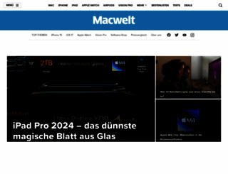 macwelt.de screenshot