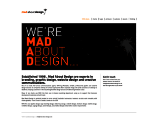 mad-about-design.co.uk screenshot