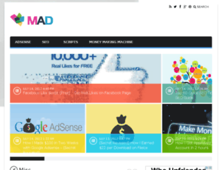 mad.gizpad.com screenshot