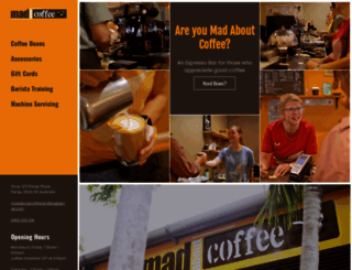 madaboutcoffeeandtea.com screenshot