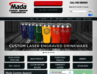madacustom.com screenshot
