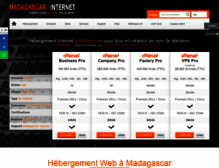 madagascar-internet.com screenshot