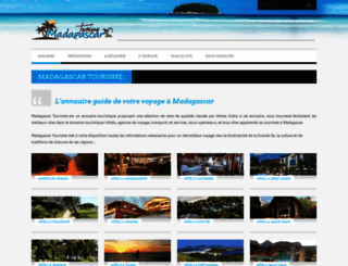madagascar-tourism.com screenshot