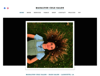 madalynncolesalon.com screenshot