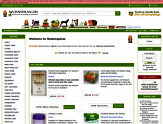 madanapalas.com screenshot