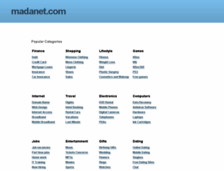 madanet.com screenshot