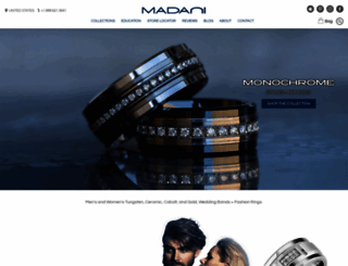madanirings.com screenshot