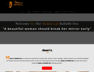 madanlalballabhdas.com screenshot