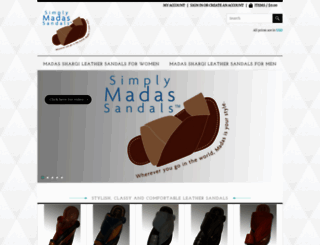 madassandals.com screenshot