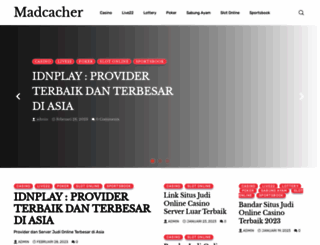 madcacher.com screenshot