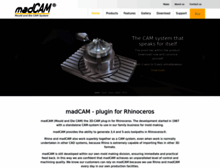 madcamcnc.com screenshot