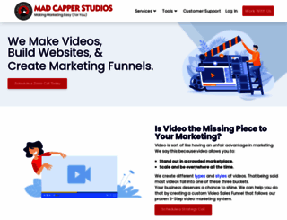 madcappermarketing.com screenshot