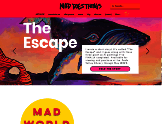 maddoesthings.com screenshot