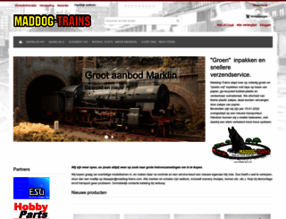 maddog-trains.com screenshot
