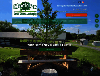 maddoxgardencenter.com screenshot