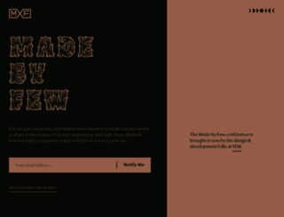 madebyfew.com screenshot