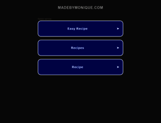 madebymonique.com screenshot