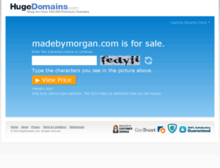 madebymorgan.com screenshot