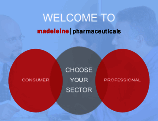madeleine-pharma.com screenshot