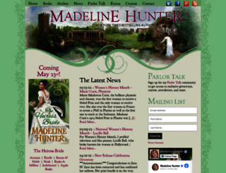 madelinehunter.com screenshot