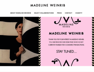 madelineweinrib.com screenshot