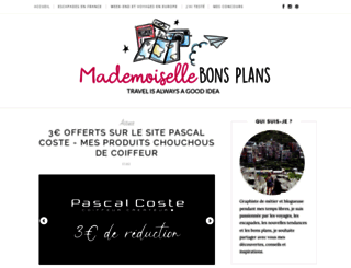 mademoisellebonsplans.blogspot.fr screenshot
