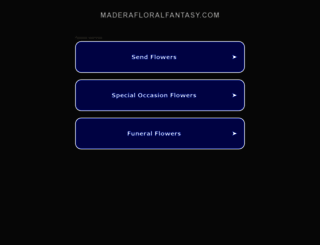 maderafloralfantasy.com screenshot