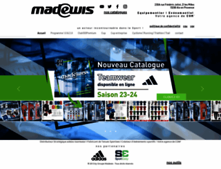 madewis-handball.com screenshot