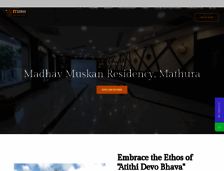 madhavmuskan.com screenshot