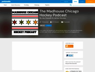 madhousehockey.podomatic.com screenshot