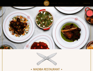 madibarestaurant.com screenshot