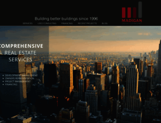 madigandevelopment.com screenshot