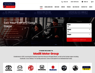 madill.com.au screenshot