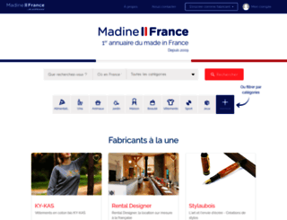 madine-france.com screenshot