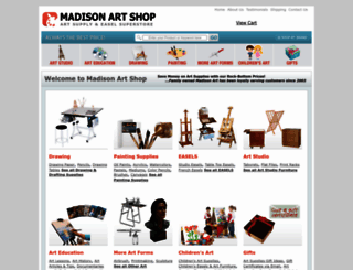 madisonartshop.com screenshot
