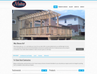 madisondecksinc.com screenshot