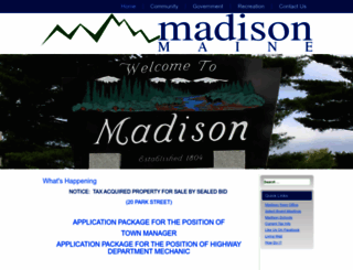 madisonmaine.com screenshot